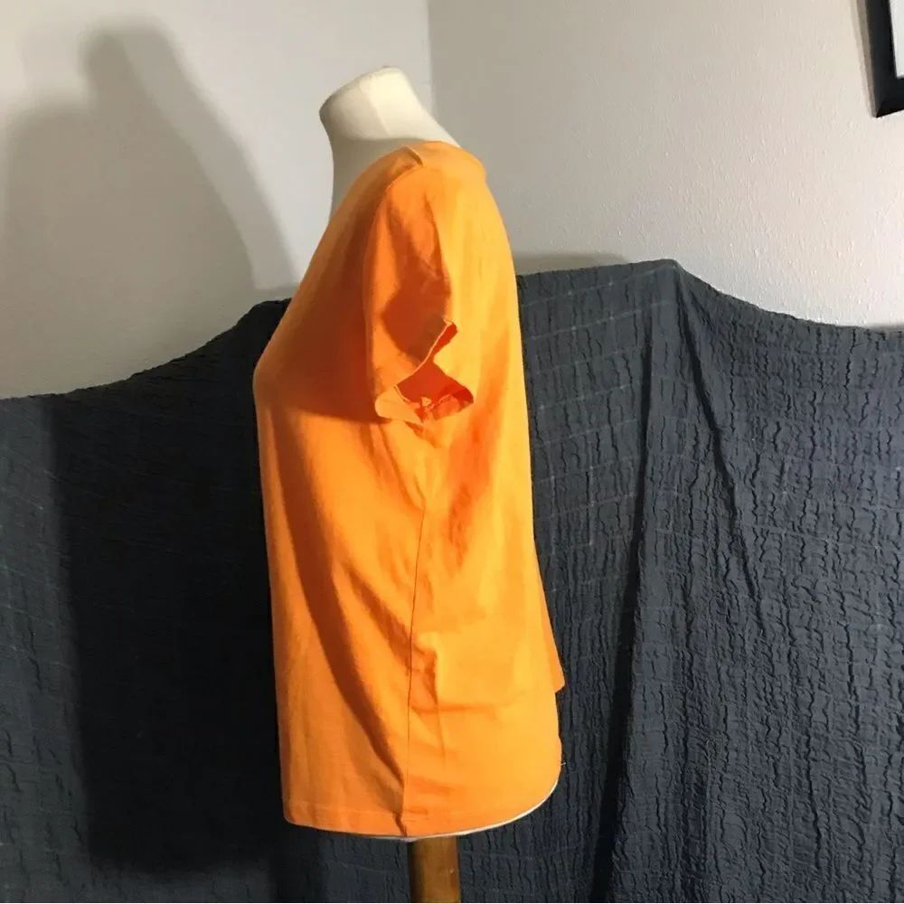 Peanuts Halloween Orange Tee Size Large - Picture 4 of 6